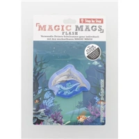 Blikajúci obrázok Magic Mags Flash Delfín k aktovkám Step by Step GRADE, SPACE, CLOUD, 2v1 a KID