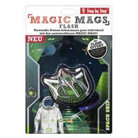 Blikajúci obrázok Magic Mags Flash Vesmírny pirát k aktovkám GRADE, SPACE, CLOUD, 2v1 a KID