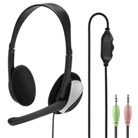 Hama PC Office stereo headset HS-P100, čierny