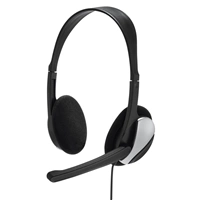 Hama PC Office stereo headset HS-P100, čierny