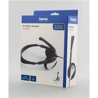 Hama PC Office stereo headset HS-P100, čierny