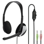 Hama PC Office stereo headset HS-P100, čierny