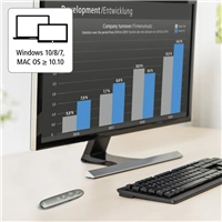 Hama bezdrôtový virtuálny prezentér Spot-Pointer V2, softvér, microSD karta