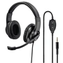 Hama PC headset HS-350, stereo, čierny