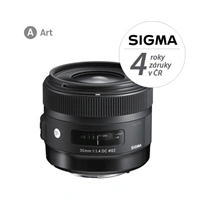 SIGMA 30 mm F1.4 DC HSM Art pre Canon EF