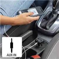 Hama FM transmitter s AUX-IN a USB-IN