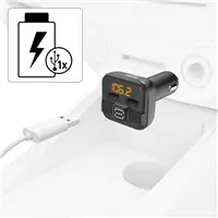 Hama FM transmitter s AUX-IN a USB-IN