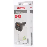 Hama FM transmitter s AUX-IN a USB-IN