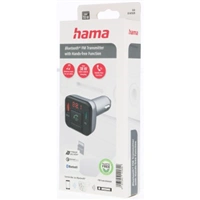 Hama FM Transmiter s Bluetooth a funkciou handsfree, USB-A, USB-C