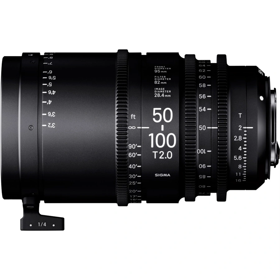 SIGMA CINE 50-100 mm T2 FL F/CE METRIC Fully Luminous pre Canon EF