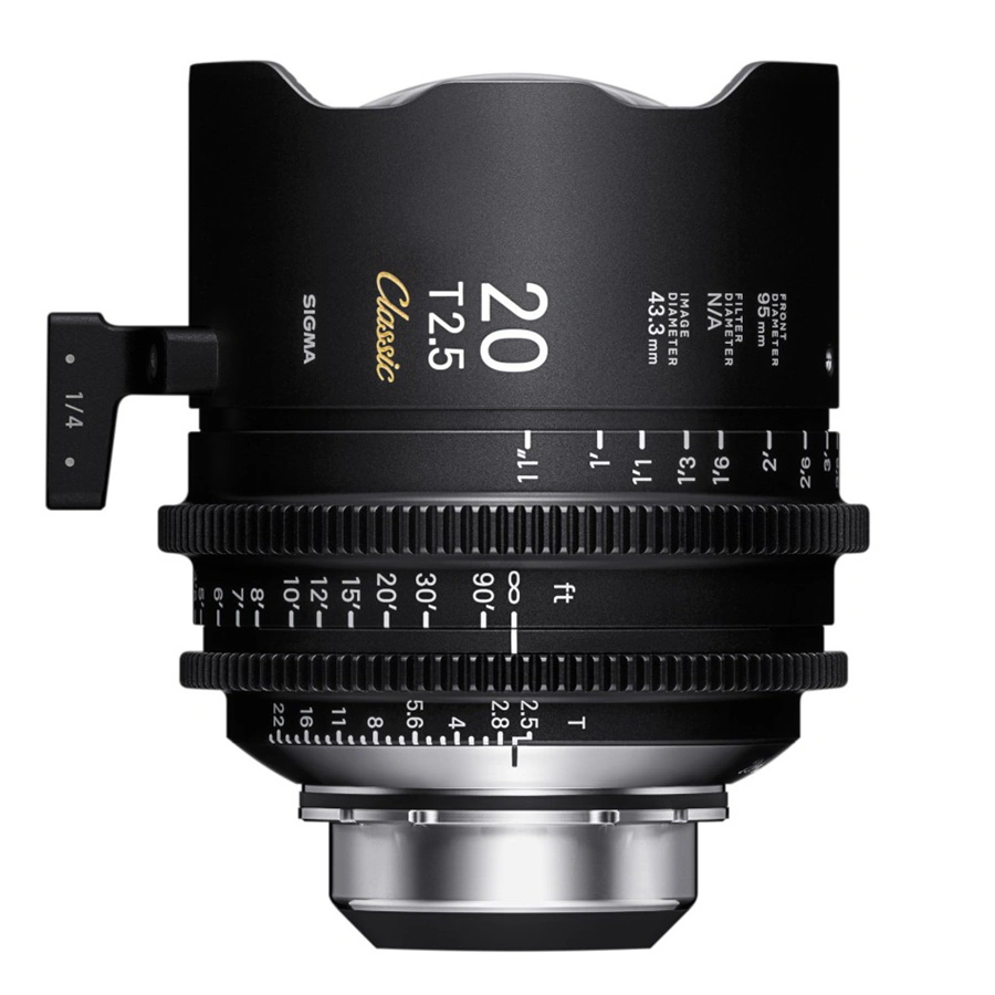 SIGMA CINE 20 m T2.5 FF CLASSIC F/AP2 (METRIC) iTechnology pre Arri PL