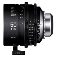 SIGMA CINE 50 mm T1.5 FF F/AP2 METRIC iTechnology pre Arri PL