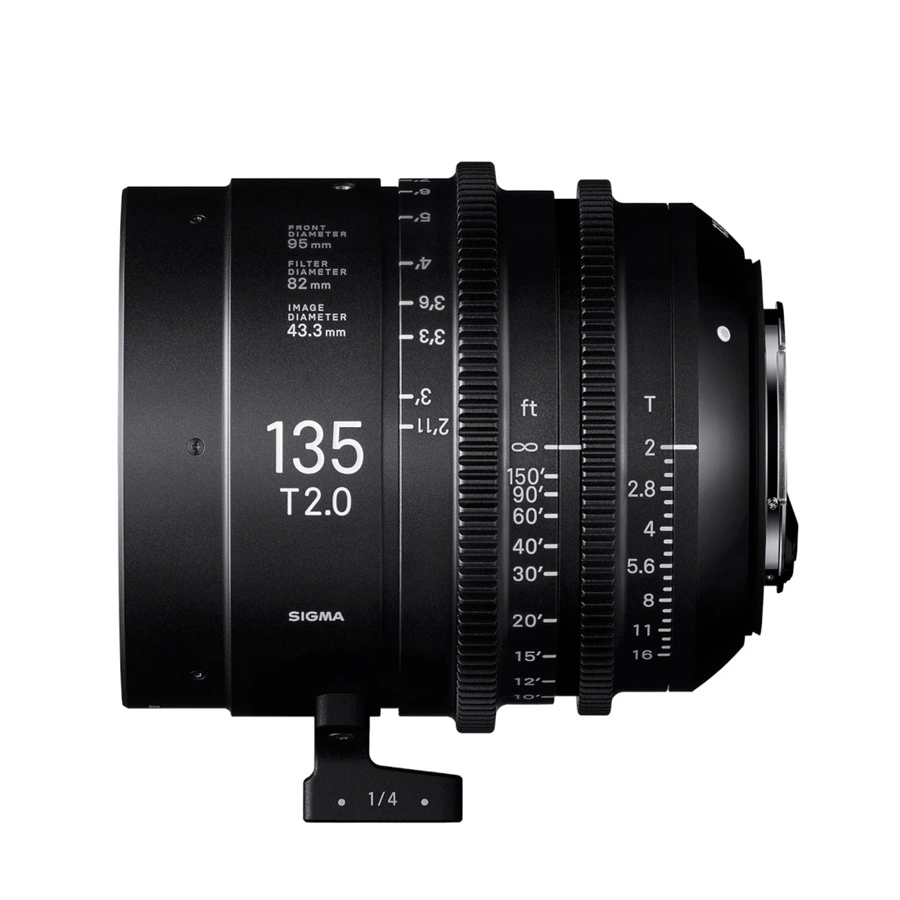 SIGMA CINE 135 mm T2 FF F/CE METRIC pre Canon EF