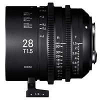 SIGMA CINE 28 mm T1.5 FF F/CE METRIC pre Canon EF