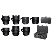 SIGMA CINE KIT 004 + kufor PMC-004 F/VE METRIC pre Sony E