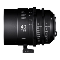 SIGMA CINE 40 mm T1.5 FF F/VE METRIC pre Sony E