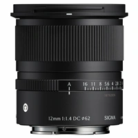 SIGMA 12 mm F1.4 DC Contemporary pre Sony E