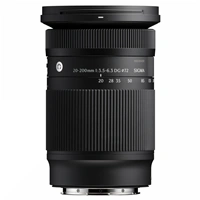 SIGMA 20-200 mm F3.5-6.3 DG Contemporary pre Sony E