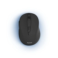Hama bezdrôtová optická myš MW-400 V2, ergonomická, čierna