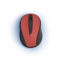 Hama bezdrôtová optická myš MW-400 V2, ergonomická, červená/čierna