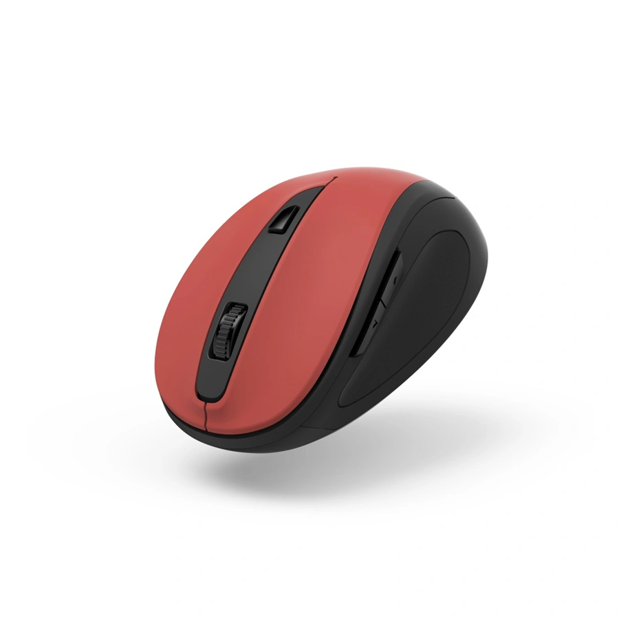 Hama bezdrôtová optická myš MW-400 V2, ergonomická, červená/čierna
