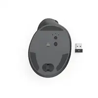 Hama vertikálna ergonomická bezdrôtová myš EWM-500R, pre pravákov, čierna