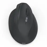 Hama vertikálna ergonomická bezdrôtová myš EWM-500R, pre pravákov, čierna