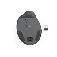 Hama vertikálna ergonomická bezdrôtová myš EWM-500L, pre ľavákov, čierna