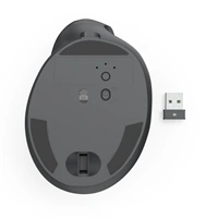 Hama vertikálna ergonomická bezdrôtová myš EWM-600R, pre pravákov, nabíjacia, čierna
