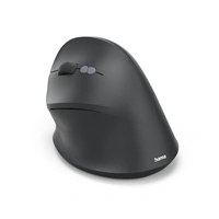 Hama vertikálna ergonomická bezdrôtová myš EWM-600L, pre ľavákov, nabíjacia, čierna