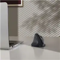 Hama vertikálna ergonomická bezdrôtová myš EWM-600L, pre ľavákov, nabíjacia, čierna