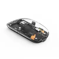 Hama bezdrôtová Mult Device myš WM-600, plochá, tichá, transparentná