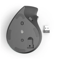 Hama vertikálna bezdrôtová Multi Device myš EWM-700R, nabíjacia, tichá, podsvietená