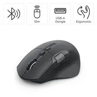 Hama bezdrôtová Multi Device myš WM-900, nabíjacia, tichá, podsvietená
