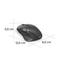 Hama bezdrôtová Multi Device myš WM-900, nabíjacia, tichá, podsvietená