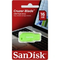 SanDisk FlashPen-Cruzer™ Blade 16 GB, elektrická zelená