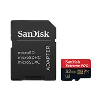 SanDisk Extreme Pro microSDHC 32 GB 100 MB/s A1 Class 10 UHS-I V30, adaptér 