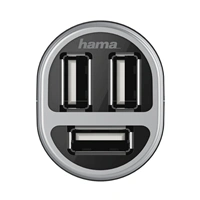 Hama 3xUSB nabjaka do vozidla, 5,2 A