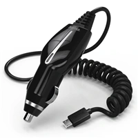 Hama nabíjaka do vozidla so pirálovým káblom, micro USB, 1,2 A