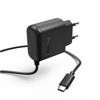 Hama sieová nabíjaka s káblom, USB typ C (USB-C), 3 A, katuka Prime