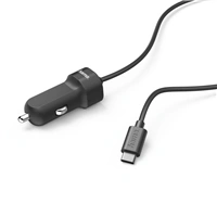 Hama nabíjačka do vozidla s káblom, USB typ C (USB-C), 3 A, škatuľka Prime