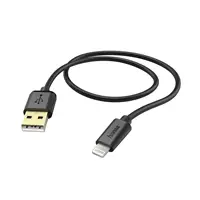 Hama MFI USB nabíjací/dátový kábel pre Apple s Lightning konektorom, 1,5 m, čierny