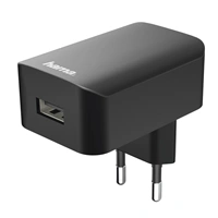 Hama sieová USB nabíjaka, 5 V/1 A, ierna