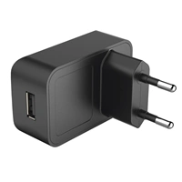 Hama sieťová USB nabíjačka, 5 V/1 A, čierna