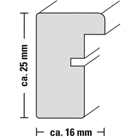 Hama rámček plastový RIO, biela, 20x20 cm