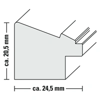 Hama rámček plastový COZY, mätová, 10x15 cm