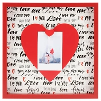Hama portrétový rámek drevený LOVE, 21,2x21,2 cm