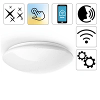 Hama SMART WiFi stropn svetlo, trblietav efekt, okrhle, priemer 30 cm