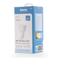 Hama SMART WiFi LED žiarovka, GU10, 4,5 W, biela, stmievateľná