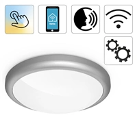 Hama SMART WiFi stropn svetlo, okrhle, priemer 30 cm, kovov rm